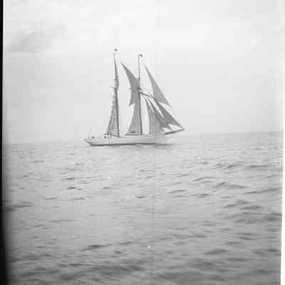 plumb bow schooner