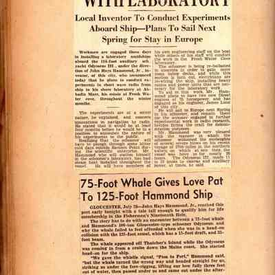 GRM p(52) clippings 'Craft Equipped w Lab' 'Whale Love Pat'