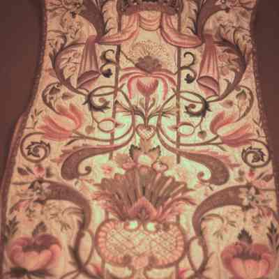 Chasuble with Multicolored Embroidery