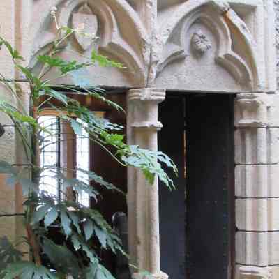 13th c. French Knights Templar Double Window