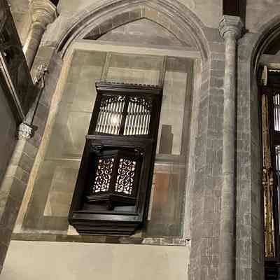 Carved Organ Shutters