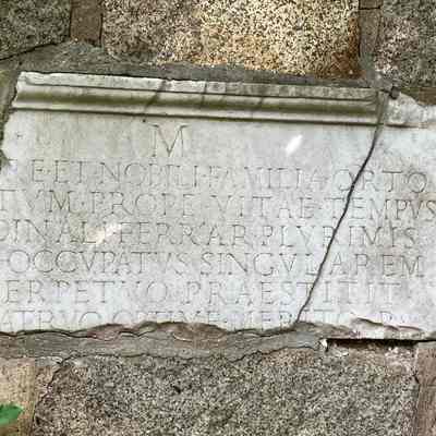 Epitaph To Noble Family (cat garden)