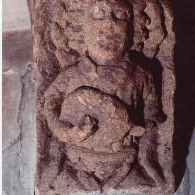 Stone Corbels with Angels Playing Instruments