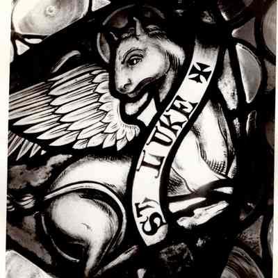 St Luke the Evangelist Stained Glass Window