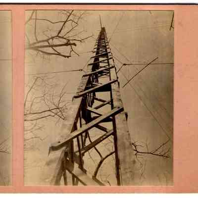 1913-03-28 Pt Radio Lab East Pole Tower (archt Spooner stereo-image)