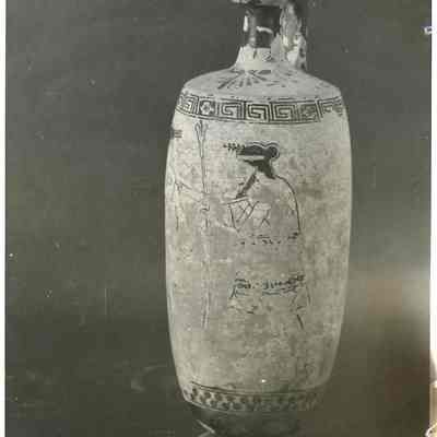 Greek Jar with Painted Females