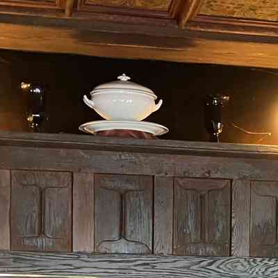 White John Edwards Soup Tureen with Cover