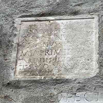 Epitaph of T. Nummius Eucharistus