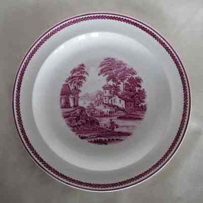 Wedgwood Etruria Transferware Dinner Plate