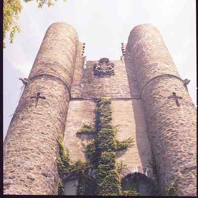 Gargoyles on Corners of Tower