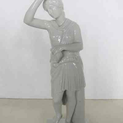 Wounded Amazon Figurine