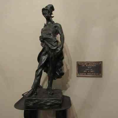 Le Ratapoil Bronze by Honore Daumier