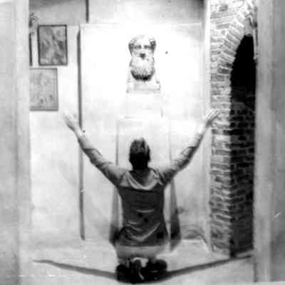 Harry Martin in 2nd Tower Gallery, ca 1963