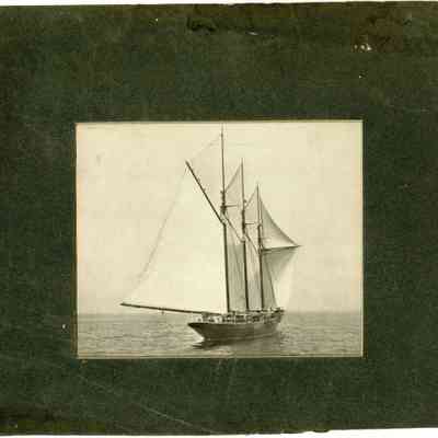Intrepid Under Full Sail