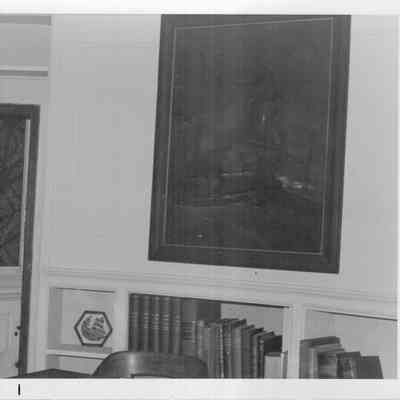 PB3-024, War Room w Night Watch painting, September 1970