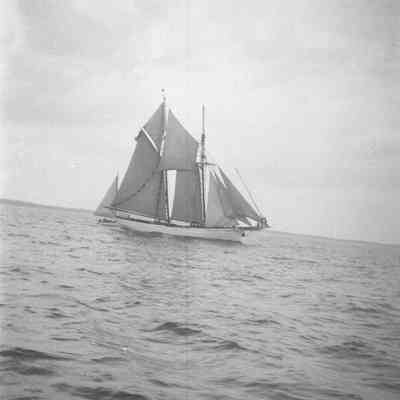 plumb bow schooner