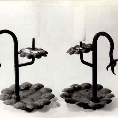 Vine Shaped Candleholders, set of 2