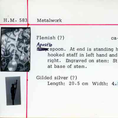 Silver Apostle Spoon