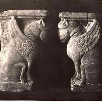 Griffin Corbels (used for bench)