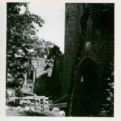 1930-1965 construction at drawbridge