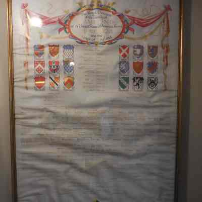 Hammond Family Genealogy Chart, ca 1940s