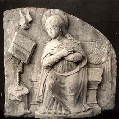 13th c. Annunciation Relief