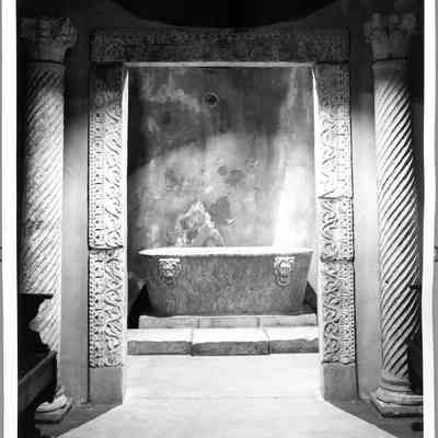 Benches in 2nd gallery ca 1970