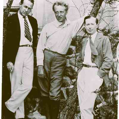 1925 JHHJr, Stokowski, Donahue at Pt Radio, Gloucester