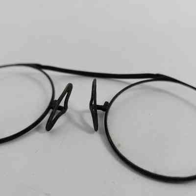 Back of glasses