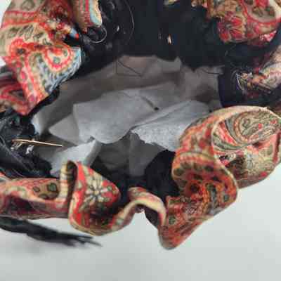 Interior of purse