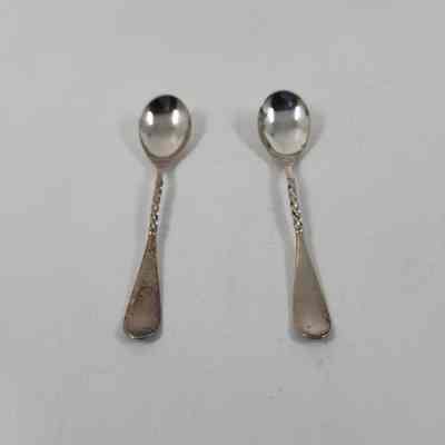 Set of two demitasse spoons (1986.344 A and B)