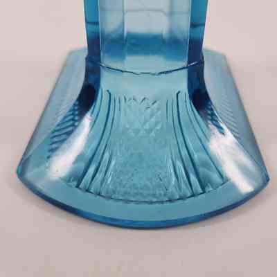 Base of compote diamond and line patterns
