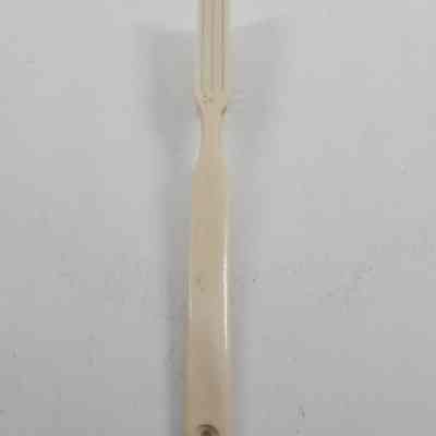 Back of toothbrush