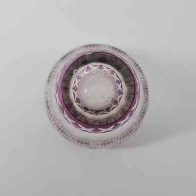 Bottom of wine glass