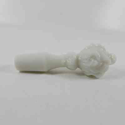 White milk glass stopper