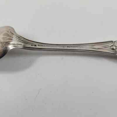 Maker's mark engraving ""11-12 GOULD, STOWELL & WARD PATENT 1850" on back of handle