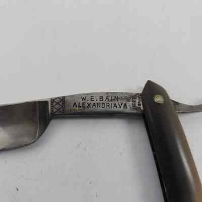 "W. E. BAIN ALEXANDRIA VA" engraved on blade