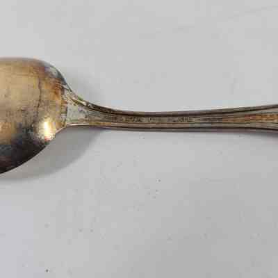 Engraving "PAT. APR. 24 '17" and "EXTRA COIN SILVER PLATE"