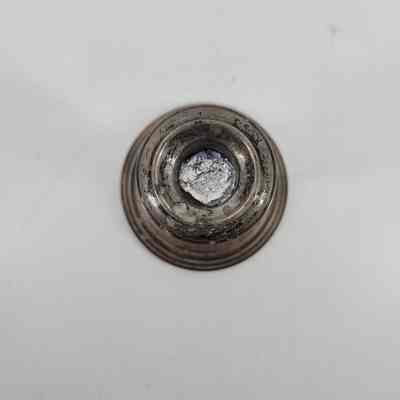 Top down view of candlestick