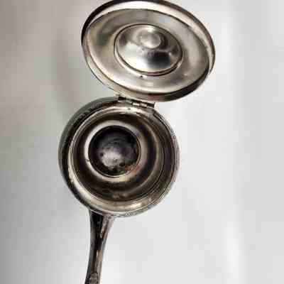 Coffee Pot Top Down with Lid Open