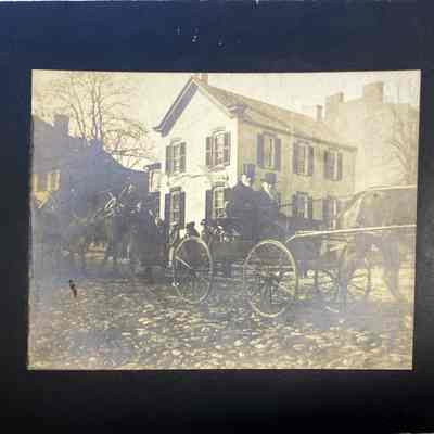 Photograph on mount