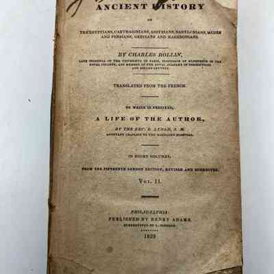 The Ancient History of the Egyptians, Carthaginians, Assyrians, Babylonians, Medes and Persians Grecians and Macedonians: Volume 2
