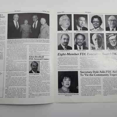 Inside of newsletter
