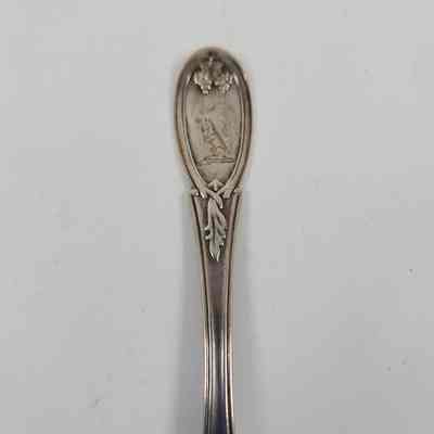 Lee family squirrel on spoon handle