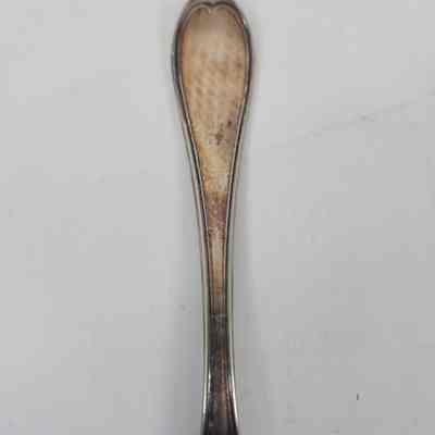 Oval handle of dinner fork