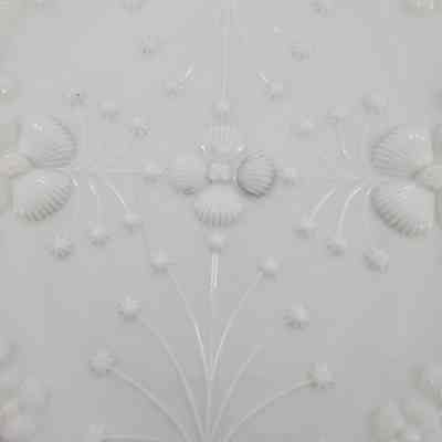 Embossed floral pattern