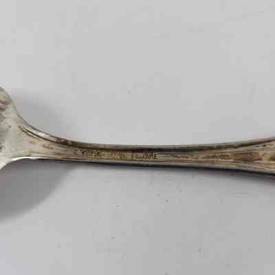 Engraving "PAT. APR. 24 '17" and "EXTRA COIN SILVER PLATE"