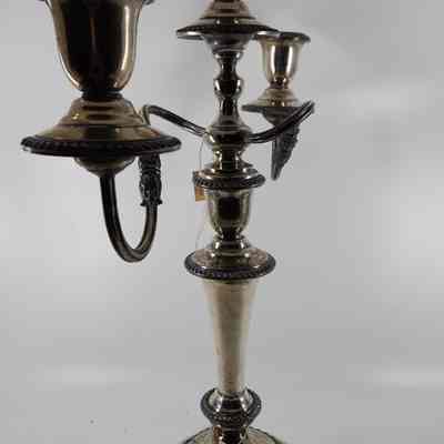 Side view of complete candelabrum