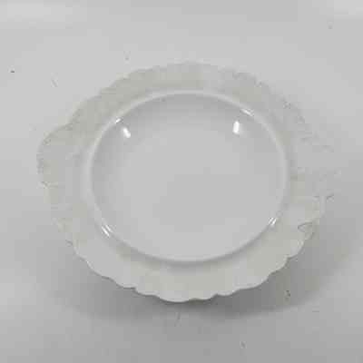Top down of butter dish without lid