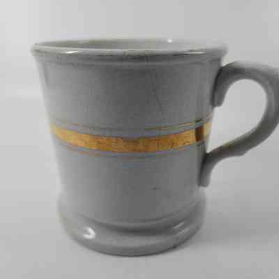 Side of shaving mug